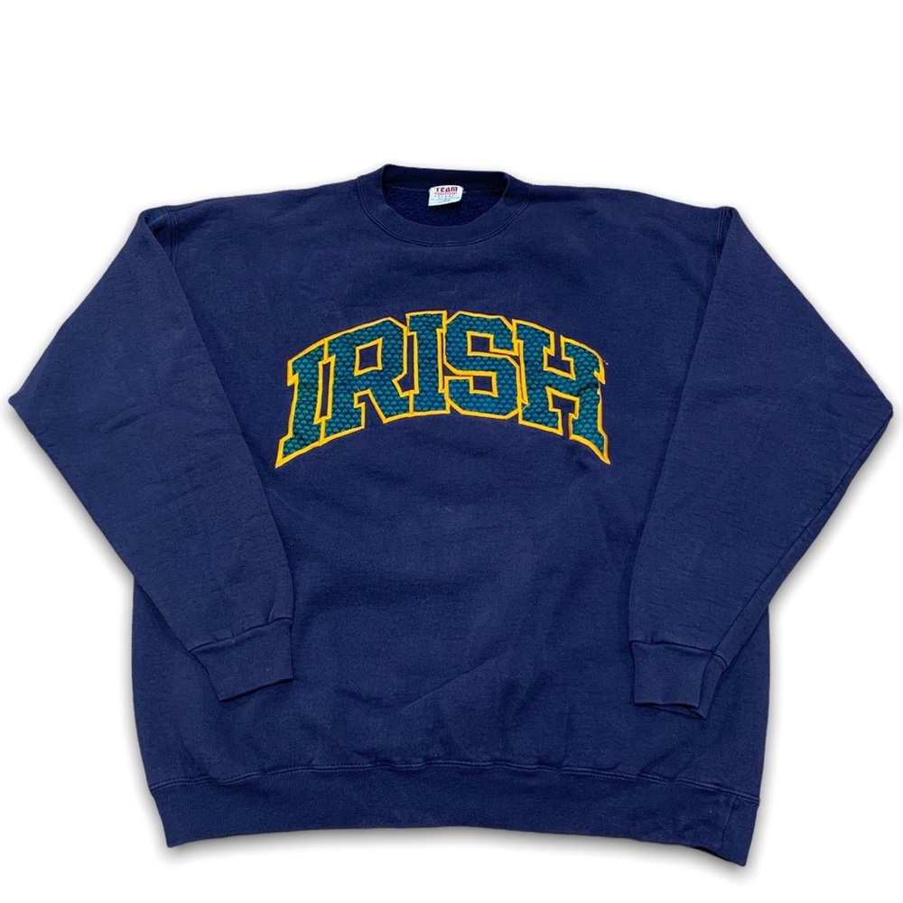 Vintage Notre Dame Fighting Irish Heavyweight Crewneck Sweatshirt
